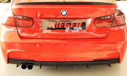Rieger diffusor blanksvart BMW 3-series F30 (3L)/BMW 3-series F31 (3K/3K-N1) 2012–> - 6