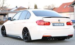 Rieger diffusor blanksvart BMW 3-series F30 (3L)/BMW 3-series F31 (3K/3K-N1) 2012–> - 2