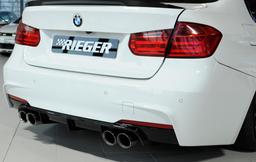 Rieger diffusor blanksvart BMW 3-series F30 (3L)/BMW 3-series F31 (3K/3K-N1) 2012–> - 3