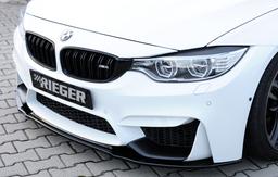 Rieger frontsplitter blanksvart BMW 3-serie F80 M3 M3 / 4-serie F82 M4 M3 / 4-serie F83 M4 M3 2014–> - 5