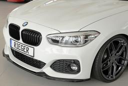 Rieger frontsplitter blanksvart BMW 1-serie F20 1K4 / 1-serie F21 1K2 2015–> - 3