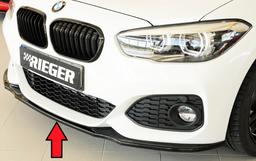 Rieger frontsplitter blanksvart BMW 1-serie F20 1K4 / 1-serie F21 1K2 2015–> - 4