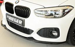 Rieger frontsplitter blanksvart BMW 1-serie F20 1K4 / 1-serie F21 1K2 2015–> - 5