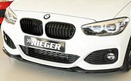 Rieger frontsplitter blanksvart BMW 1-serie F20 1K4 / 1-serie F21 1K2 2015–> - 6