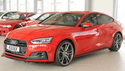 Rieger frontsplitter blanksvart Audi A5/S5 B9/F5 2016–2019 - 6