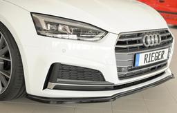 Rieger frontsplitter blanksvart Audi A5/S5 B9/F5 2016–2019 - 9