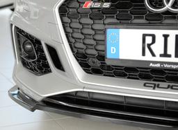 Rieger frontsplitter blanksvart Audi RS5 B9/F5 2017–2020 - 7