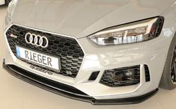 Rieger frontsplitter blanksvart Audi RS5 B9/F5 2017–2020 - 8