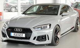 Rieger frontsplitter blanksvart Audi RS5 B9/F5 2017–2020 - 9