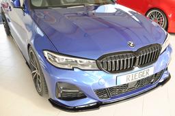 Rieger frontsplitter blanksvart BMW 3-serie G20 G3L / 3-serie G21 G3K 2019–2022 - 5
