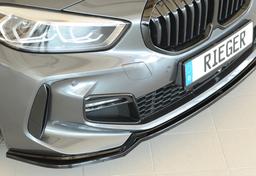 Rieger frontsplitter blanksvart BMW 1-serie F40 F1H 2019–> - 9