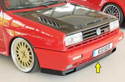 Rieger frontsplitter blanksvart VW Golf 2 Rallye Golf (19E-299)