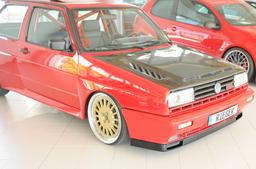 Rieger frontsplitter blanksvart VW Golf 2 Rallye Golf (19E-299) - 3