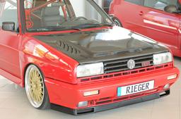 Rieger frontsplitter blanksvart VW Golf 2 Rallye Golf (19E-299) - 5