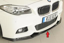 Rieger frontsplitter blanksvart BMW 5-serie F10 5L / 5-serie F11 5K 2010–>