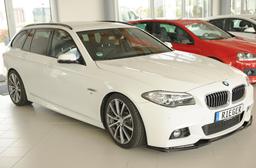 Rieger frontsplitter blanksvart BMW 5-serie F10 5L / 5-serie F11 5K 2010–> - 5