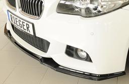 Rieger frontsplitter blanksvart BMW 5-serie F10 5L / 5-serie F11 5K 2010–> - 9