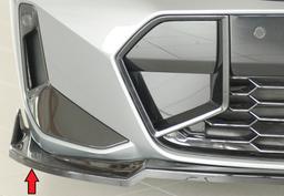 Rieger frontsplitter blanksvart BMW 3-serie G20 G3L / 3-serie G21 G3K 2022–> - 7
