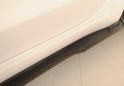 Rieger sideskørtforlænger venstre blank sort Tesla Model 3 (003) 2018–> - 6