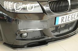 Rieger frontsplitter blanksvart BMW 3-serie E90 / 3-serie E91 2008–> - 3