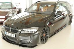 Rieger frontsplitter blanksvart BMW 3-serie E90 / 3-serie E91 2008–> - 6