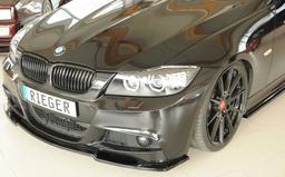 Rieger frontsplitter blanksvart BMW 3-serie E90 / 3-serie E91 2008–> - 7