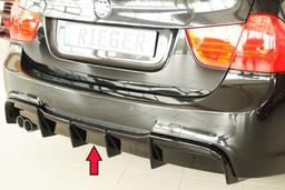Rieger diffusor blanksvart BMW 3-series E90/BMW 3-series E91 2005–>