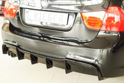 Rieger diffusor blanksvart BMW 3-series E90/BMW 3-series E91 2005–> - 2