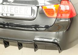 Rieger diffusor blanksvart BMW 3-series E90/BMW 3-series E91 2005–> - 3
