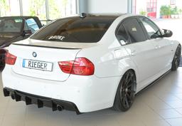 Rieger diffusor blanksvart BMW 3-series E90/BMW 3-series E91 2005–> - 2