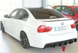 Rieger diffusor blanksvart BMW 3-series E90/BMW 3-series E91 2005–> - 4