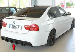Rieger diffusor blanksvart BMW 3-series E90/BMW 3-series E91 2005–> - 5