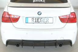 Rieger diffusor blanksvart BMW 3-series E90/BMW 3-series E91 2005–> - 7