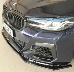 Rieger frontsplitter blanksvart BMW 5-serie G30 G5L / 5-serie G31 G5K 2020–> - 5