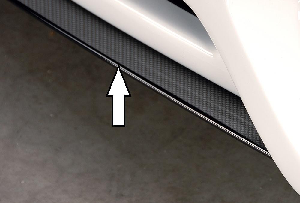 Rieger frontsplitter carbon-look Audi A5 B8/B81 2007–2011