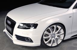 Rieger frontsplitter carbon-look Audi A4/S4 B8/B81 2007–2011 - 2