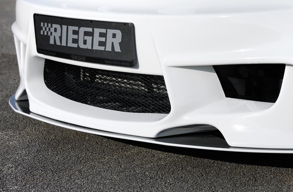 Rieger frontsplitter carbon-look BMW 1-serie E81 187/1K2/1K4 / 1-serie E82, E88 182 / 1C / 1-serie E87 187 / 1K2/1K4 2004–>