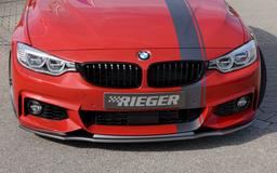 Rieger frontsplitter carbon-look BMW 4-serie F32 3C / 4-serie F33 3C / 4-serie F36 3C 2012–> - 4
