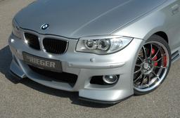 Rieger frontsplitter carbon-look BMW 1-serie E87 187 / 1K2/1K4 2004–2007 - 3