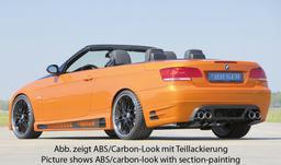 Rieger bakkjolsförlängning carbon-look BMW 3-series E92/BMW 3-series E93 2006–2010 - 3