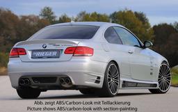 Rieger bakkjolsförlängning carbon-look BMW 3-series E92/BMW 3-series E93 2006–2010 - 5