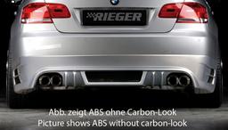 Rieger bakkjolsförlängning carbon-look BMW 3-series E92/BMW 3-series E93 2006–2010
