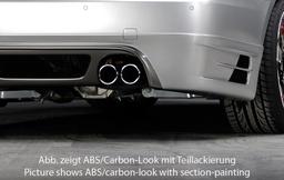 Rieger bakkjolsförlängning carbon-look BMW 3-series E90/BMW 3-series E91 2005–> - 3
