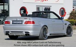 Rieger sidokjol vänster carbon-look BMW 3-series E46/3-series E46 M3 1998–> - 4