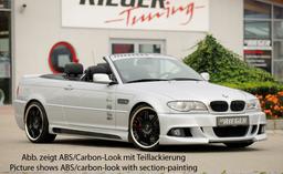 Rieger sidokjol höger carbon-look BMW 3-series E46/3-series E46 M3 1998–> - 3
