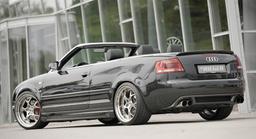 Rieger sidokjol höger carbon-look Audi A4 (8H) 2002–>