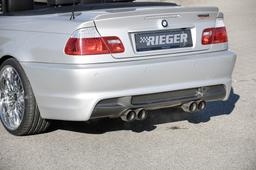 Rieger diffusor carbon-look BMW 3-series E46 1998–> - 2