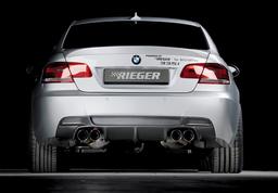 Rieger diffusor carbon-look BMW 3-series E92/BMW 3-series E93 2006–> - 2