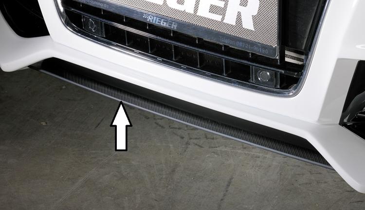 Rieger frontsplitter carbon-look Audi A5/S5 B8/B81 2007–2011