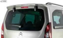 RDX takspoiler Citroën Berlingo, Fiat Doblo & Peugeot Partner & Rifter, Opel Combo, Toyota ProAce City